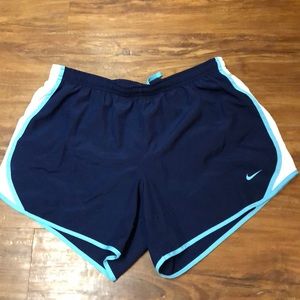 Girls Nike running shorts